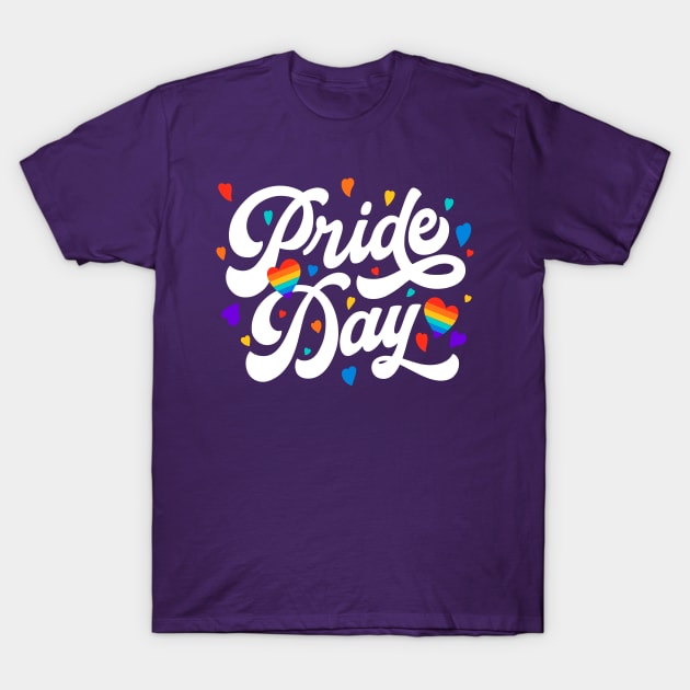 Happy Pride Day T-Shirt by machmigo